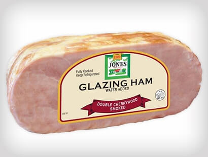 Double Cherrywood Smoked Fully Cooked Half Glazing Ham