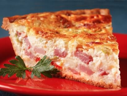 Ham and Swiss Quiche Recipe