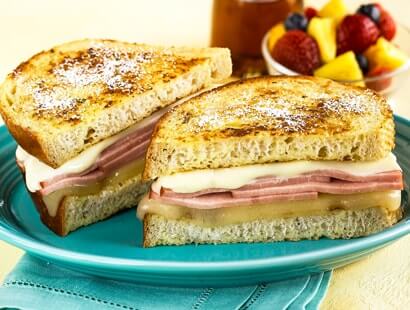 Ham  Wisconsin Cheese Stuffed French Toast  Jones Foodservice